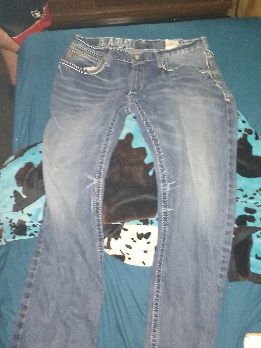 Brand New Ariat Men's Denium Lowrise Bootcut Jeans Size 36/34